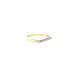 Clasically Feminine Dainty Vintage Diamond Ring in 14K  Peters Vaults