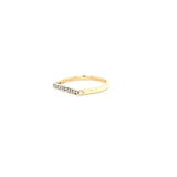 Clasically Feminine Dainty Vintage Diamond Ring in 14K  Peters Vaults