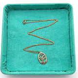Delicate Tri Color I Love You Necklace - Gold Filled  Peter's Vaults