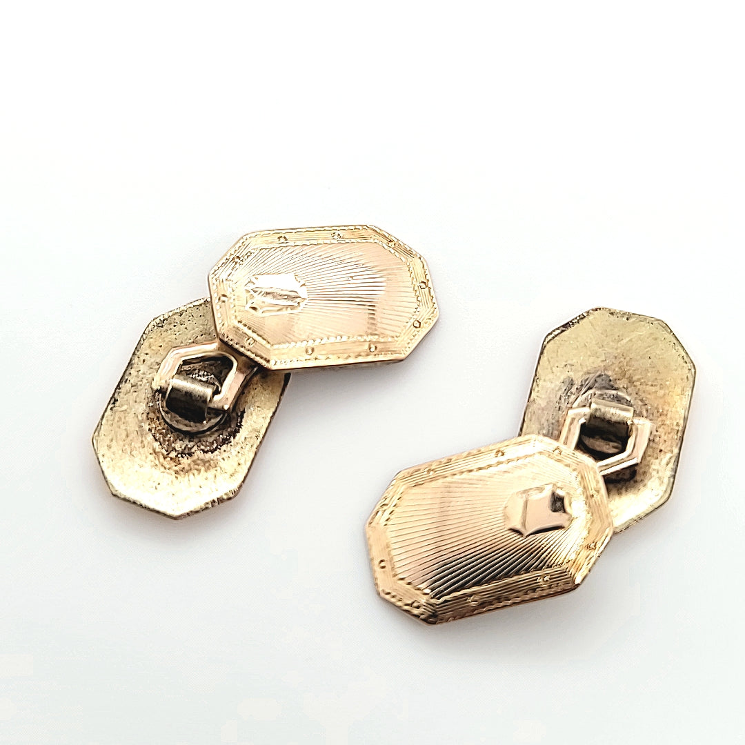 Gorgeous Antique Hand-Crafted Signet Cufflinks - Ready to Customize  Peter's Vaults
