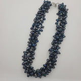 Layers of Luminous Black Freshwater Pearl Multi-Strand Necklace | Peters Vault