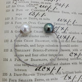 Modern Yet Elegant Tahitian &  South Sea Pearl Sterling Silver Bangle Bracelet | Peter's Vault