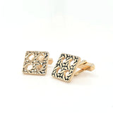 Splendid Vintage Hand-Crafted Gold Plated Braided Design Swank Cufflinks  Peter's Vaults