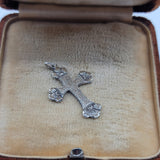 Vintage Hand-Crafted Cross Pendant in Sterling Silver  Peter's Vaults