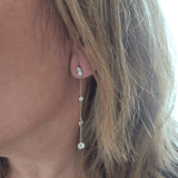 Long Diamond Drop Earrings in 10K - Peter's Vaults